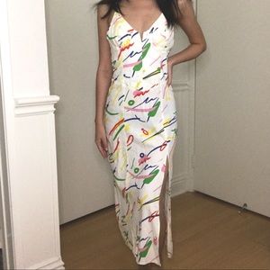 UO midi dress with slit